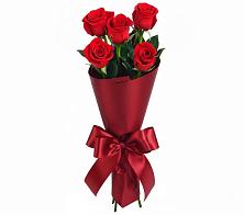 Букет 5 Красных роз Эдлесс Лав в Коломне
