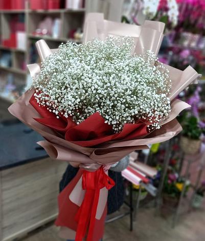 Букет цветов из: Гипсофила в Коломне