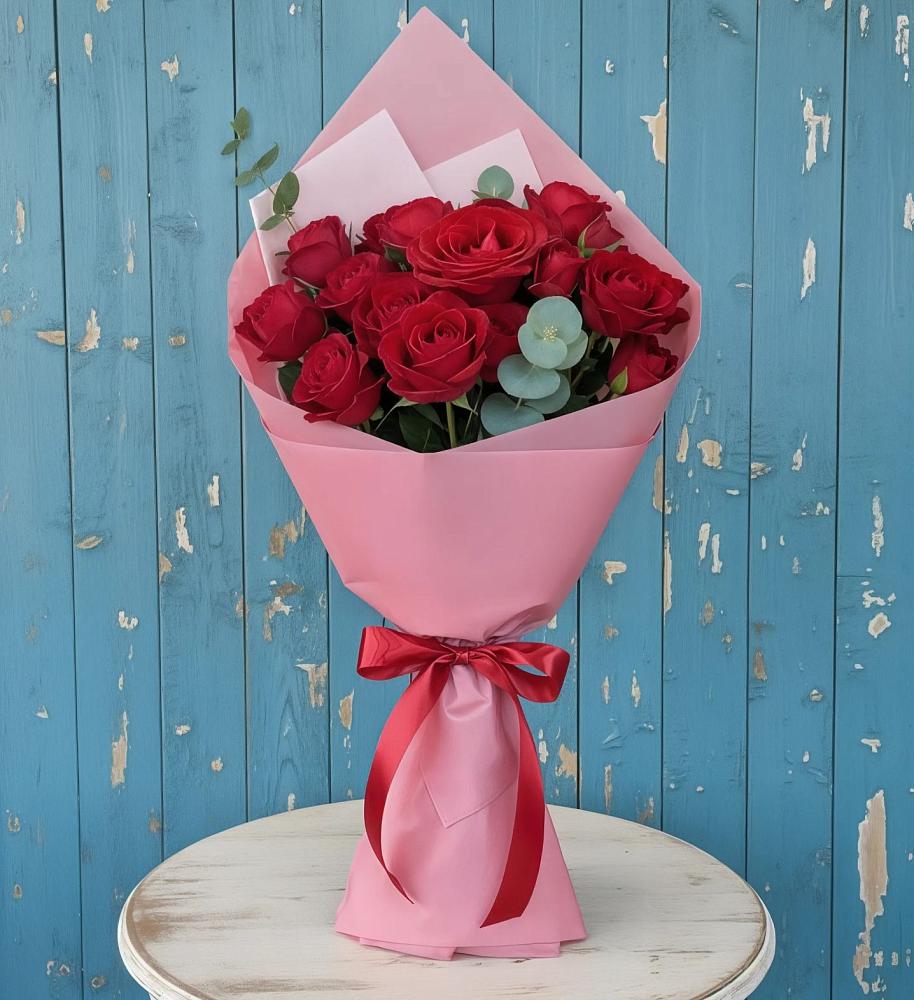 Букет красный бархат в Коломне Букет цветов из: Розы в Коломне