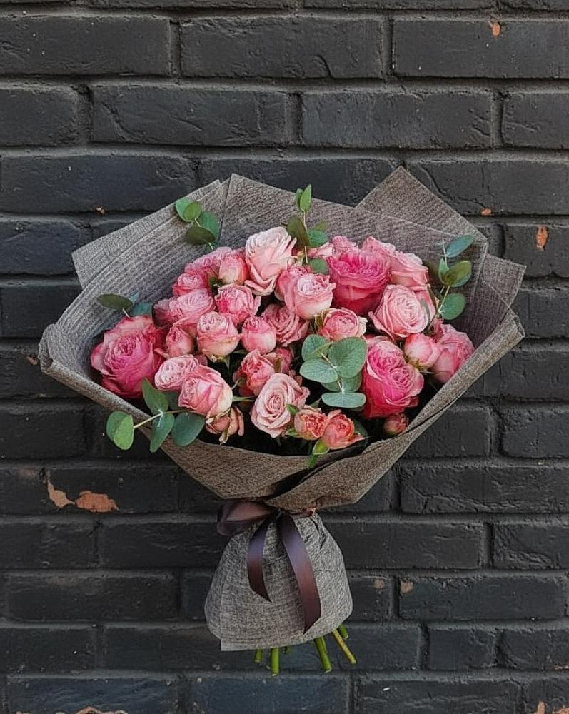 Букет розы в пальмах в Коломне Букет цветов из: Розы в Коломне