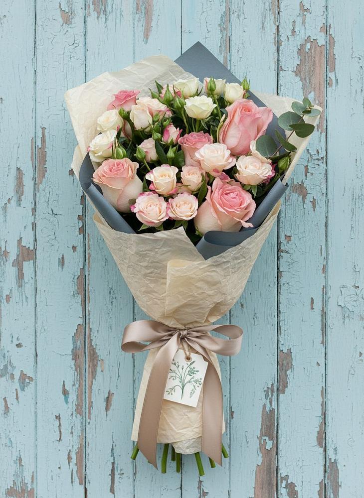 Букет цветов из: Розы в Коломне