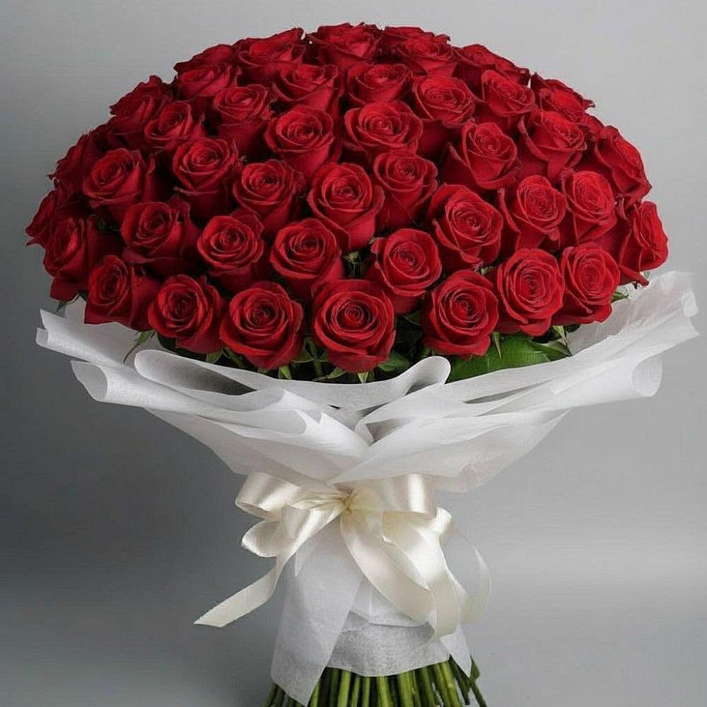 101 Красная роза Блэк Мэджик в Коломне Букет 101 Красная роза Блэк Мэджик в Коломне