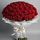 Букет 101 Красная роза Блэк Мэджик в Коломне