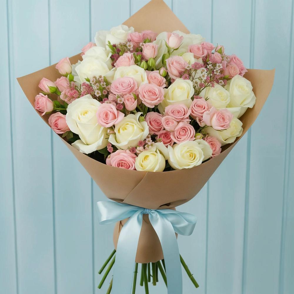Букет цветов из: Розы в Коломне