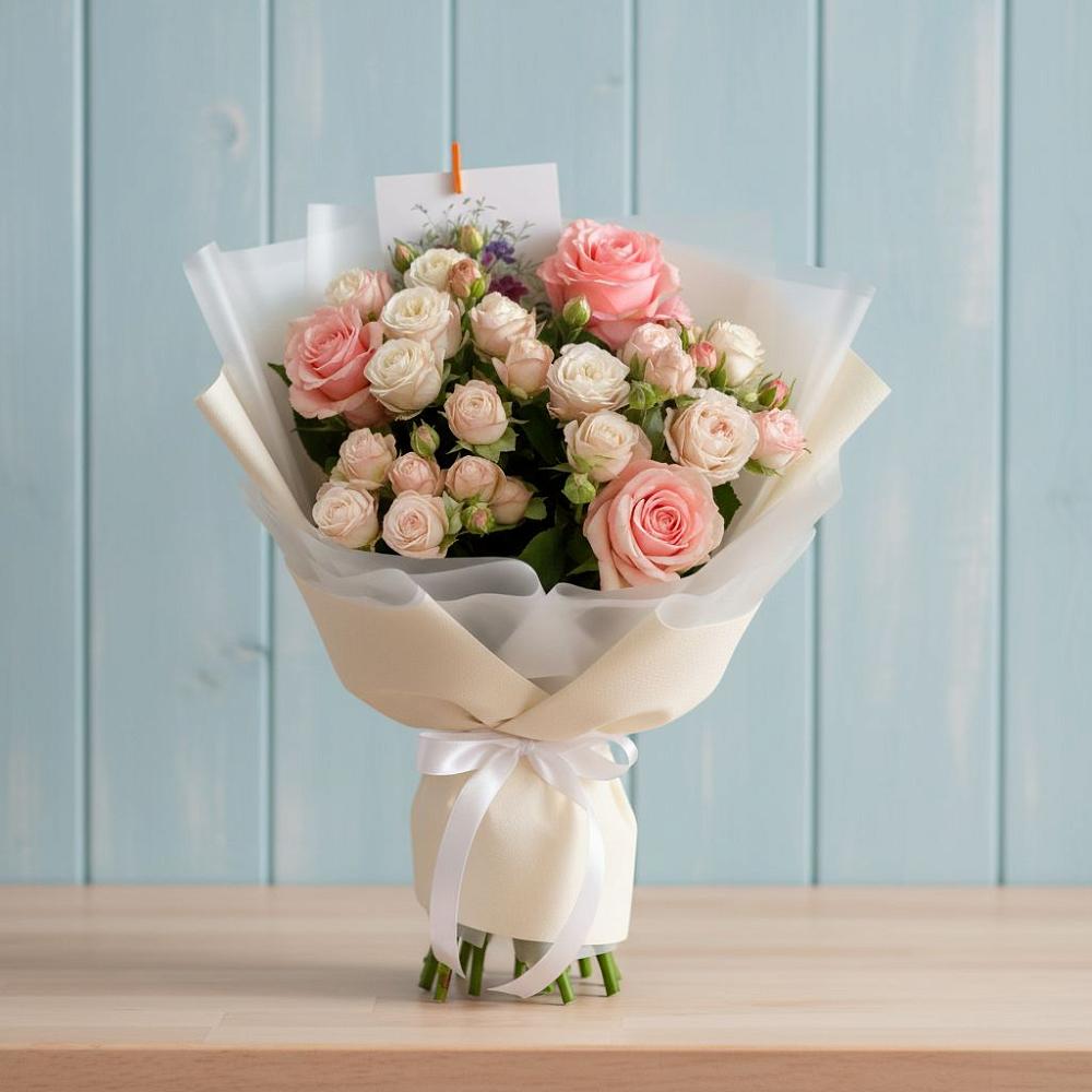 Букет цветов из: Розы в Коломне