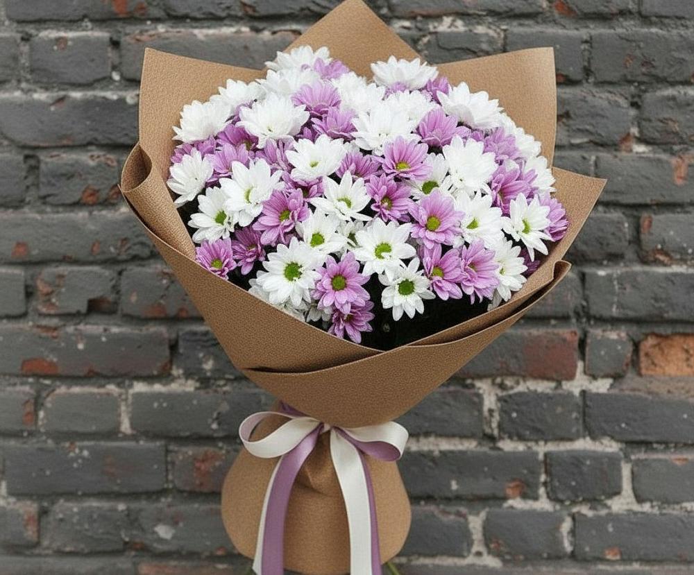 Букет цветов из: Хризантемы в Коломне