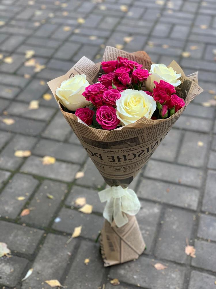 Букет цветов из: Розы в Коломне