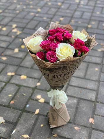 Букет цветов из: Розы в Коломне