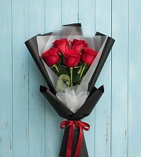 Букет в ритме города в Коломне Букет цветов из:  Розы в Коломне