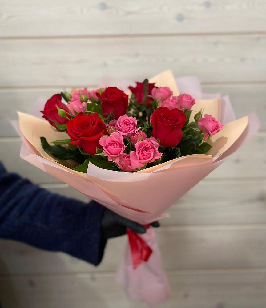 Букет цветов из: Розы в Коломне
