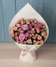 Букет Нежная розовость в Коломне Букет цветов из:  Розы в Коломне